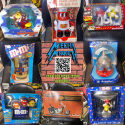 M & M Displays  Just In At Mecha Market Section At Mantiques In Fremont Niles  $5-$10 each  37671 niles blvd Fremont Ca   Open Monday 2-