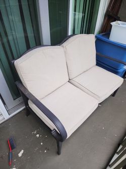 Patio seat for patios, balcony or pool deck
