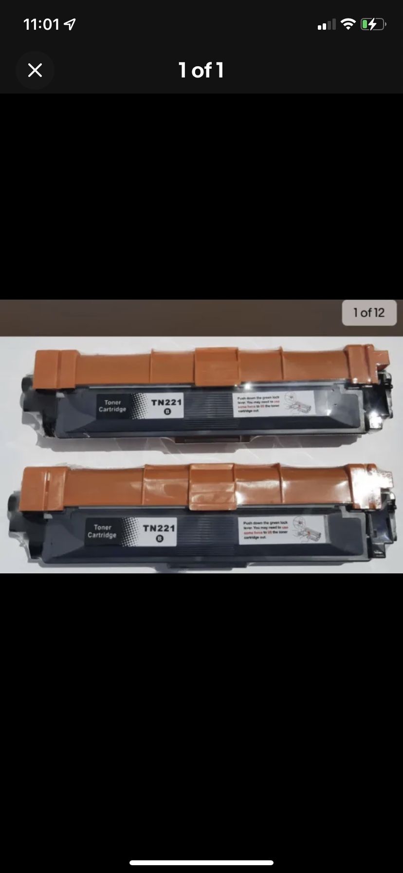 Ezink TN221 Black 2-Pack Premium Toner Cartridge Easy ink Easy print New SealedÂ