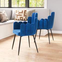 Noosa Navy Blue Dining Chair (Set of 2)
