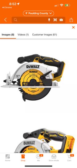 Brand New Never Used Dewalt  Circular Saw 6.5” 