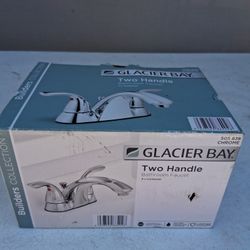 GLACIER BAY TWO HANDLE Bathroom Faucet 