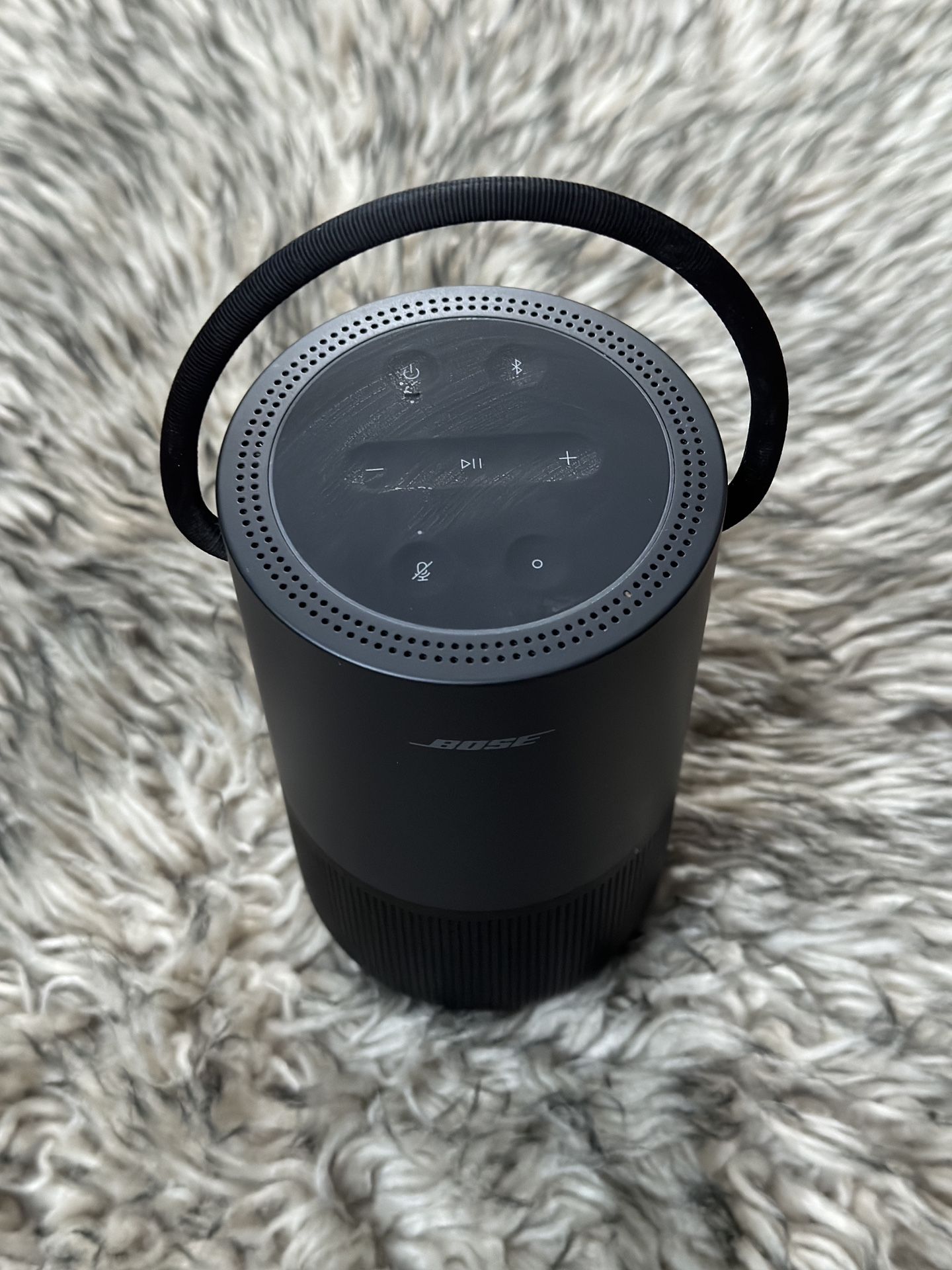 Bose - Portable Smart Speaker with built-in WiFi, Bluetooth, Google Assistant and Alexa Voice Contro