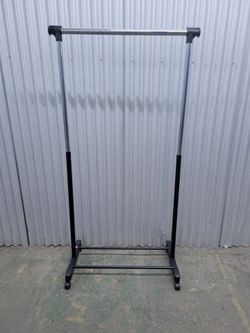 Adjustable Rolling Garment Rack