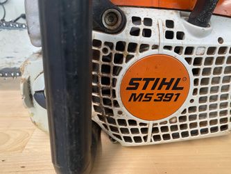 Stihl MS 391 - 25” blade.