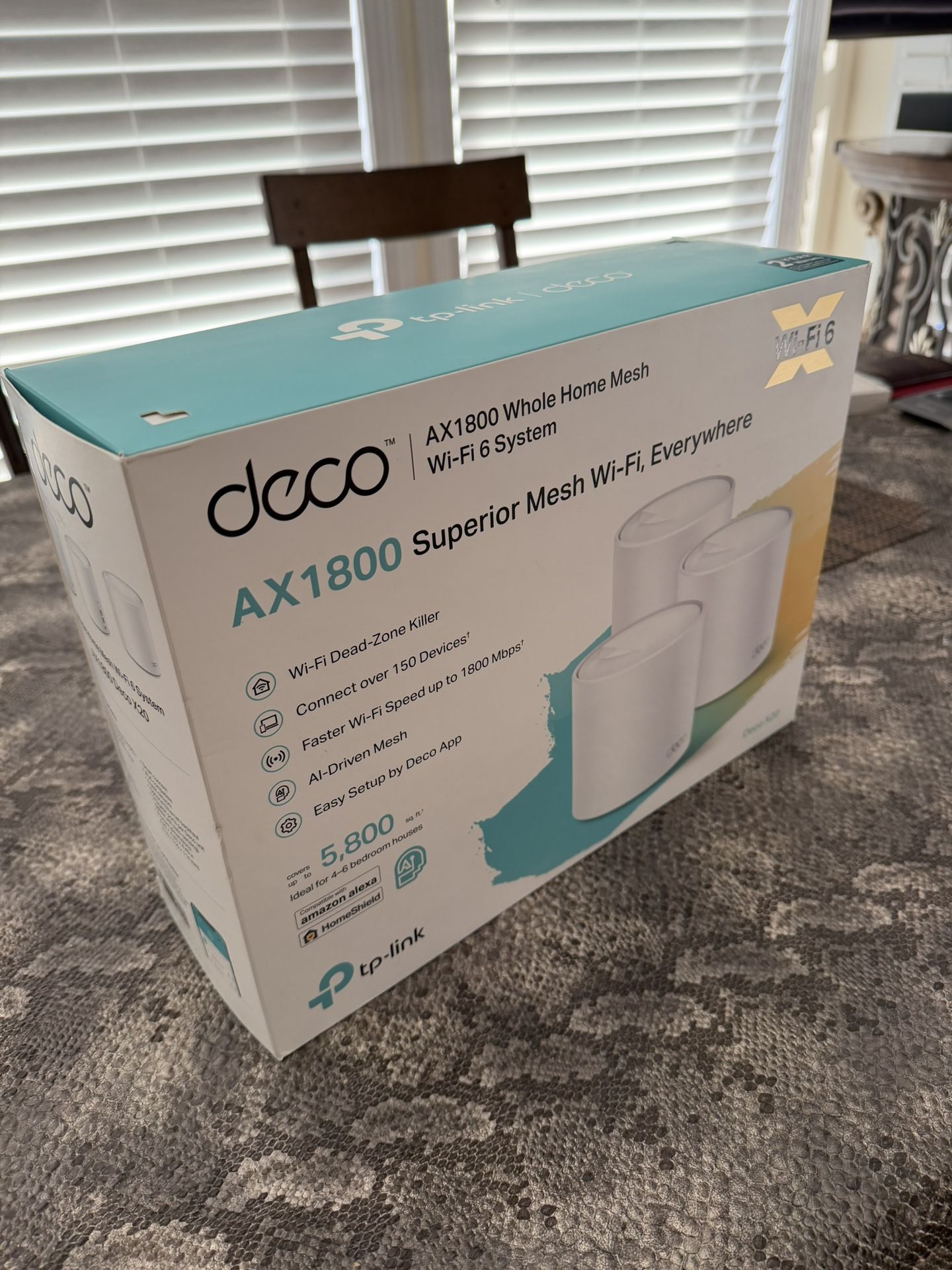 Deco Mesh AX 1800 X20 Mesh Wifi-6