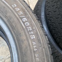 245 60 18 2 Tires