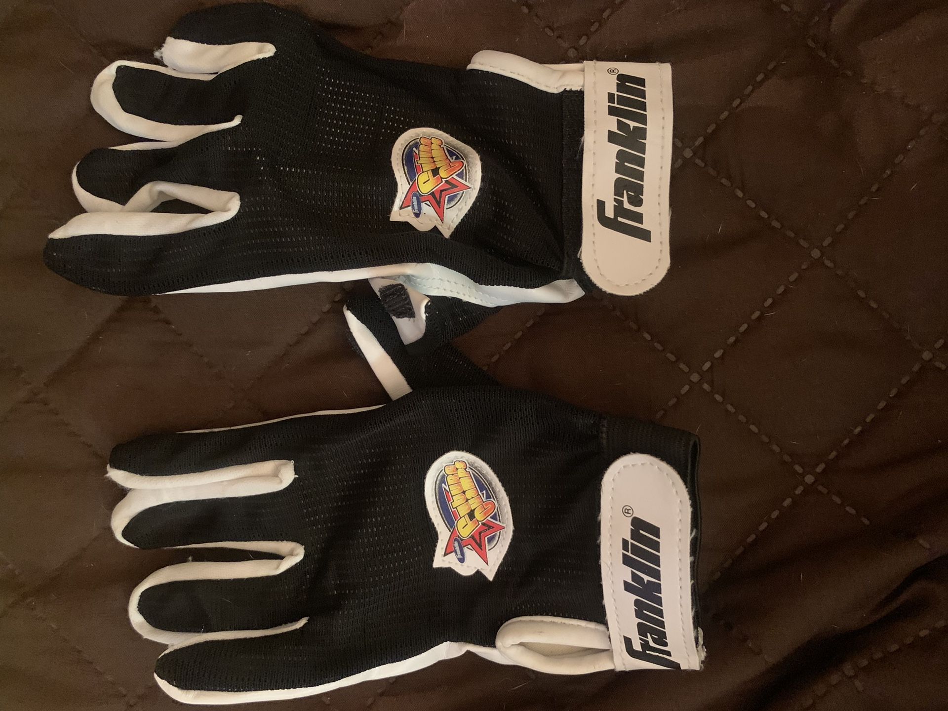 Brand new boys Franklin baseball gloves