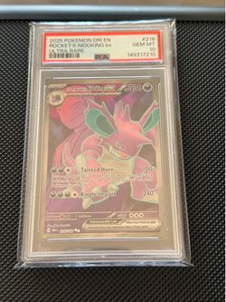 Psa 10 2025 Rocket’s Nidoking ex  #216
