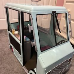 American girl Doll Ice Cream Truck & Salon Chair