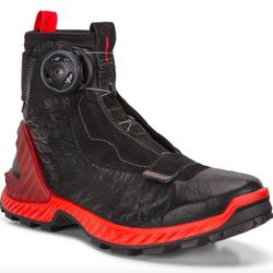 Womens ECCO Exohike MId Dyneema Boots, Black, Size 9-9.5, MSRP - $300