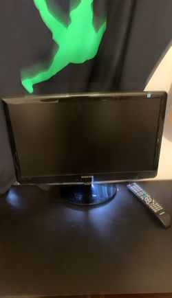 Samsung monitor/desktop and dell computer