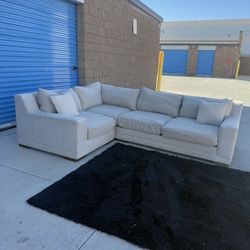 Living Spaces Sectional Sofa