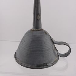 Rare Antique Small Grey Enameled Funnel