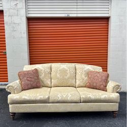 GORGEOUS VINTAGE ETHAN ALLEN 3 SEAT SOFA