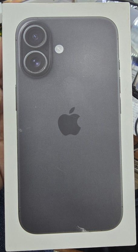 Iphone 16 128GB Black Factory Unlocked Brand New Sealed Box