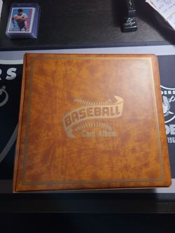 Baseball Card Binder