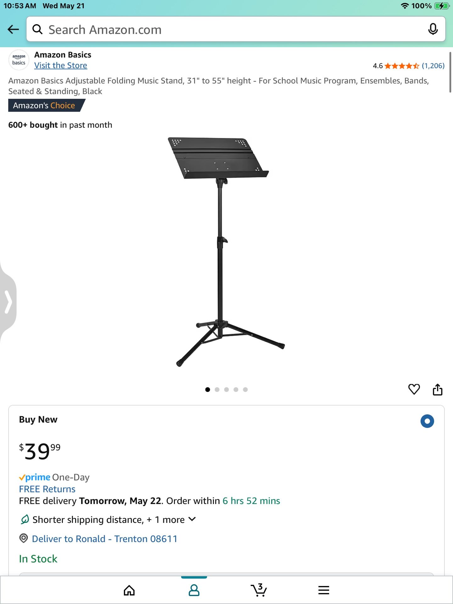 Music Stand-Musicians Gear conductors Stand