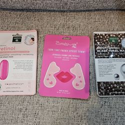 Brand New Retinol,  The Creme & Black Pearl Face Mask- $2 Ea 
