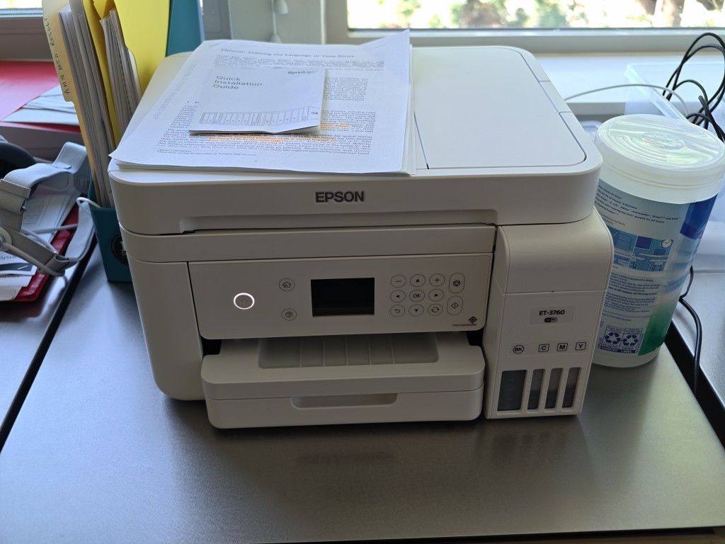 Epson ECOTANK ET3760 Printer Scanner