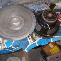 Rockford Fosgate SP-812  8 Ohms 12"Punch Series Car Woofers Collectible Vintage !388.00  Dollars Each On Ebay!Set of 2!