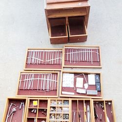 Vintage Dental box and instruments