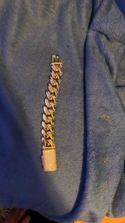 Cuban bracelet 22 mm 7 in