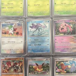 Prismatic Evolutions Poke Ball And Master Ball Holo Lot