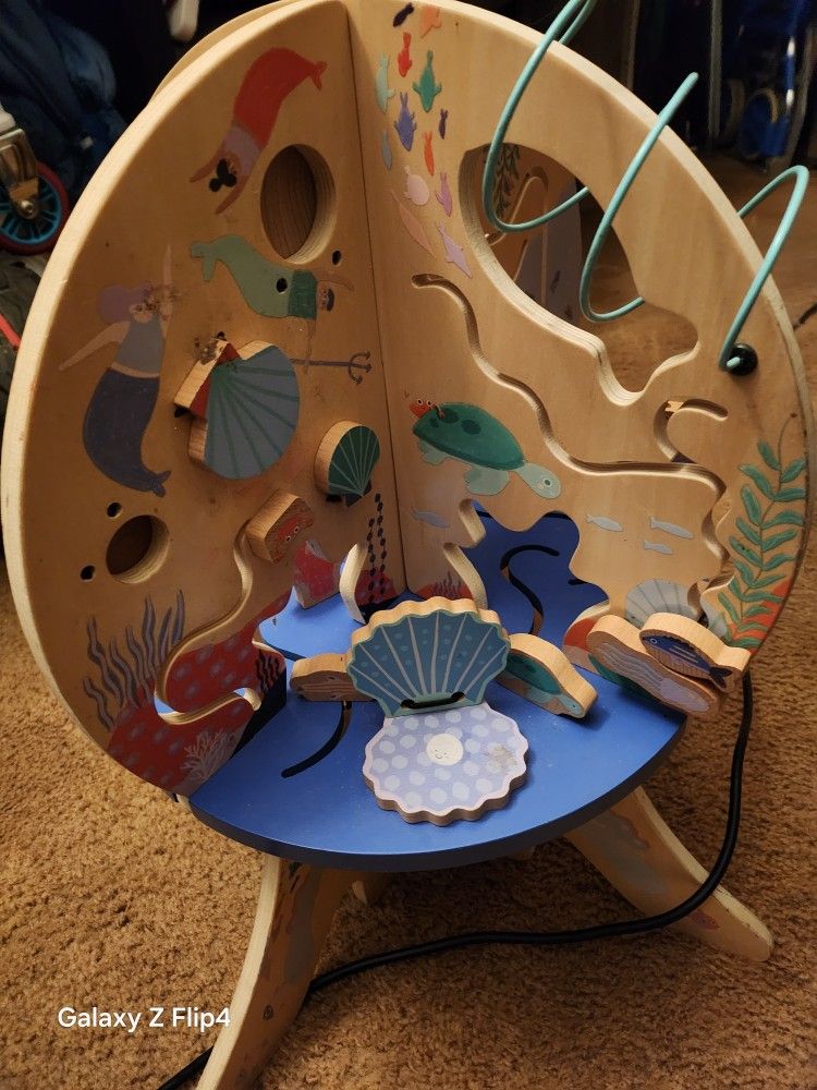 Manhattan Toy Deep Sea Adventure Wooden Toddler Activity Center