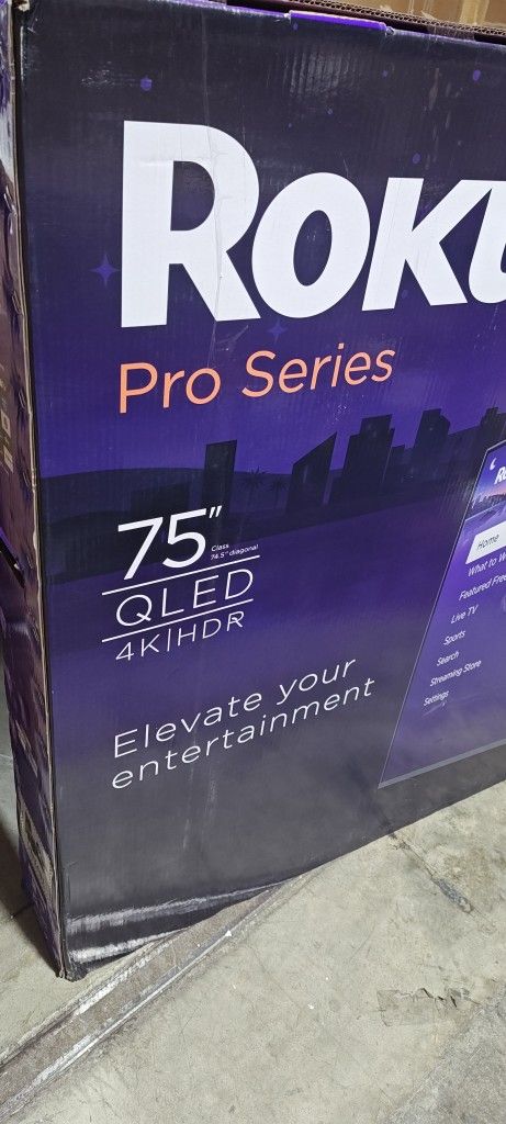 TV ROKU 75" PRO SERIES