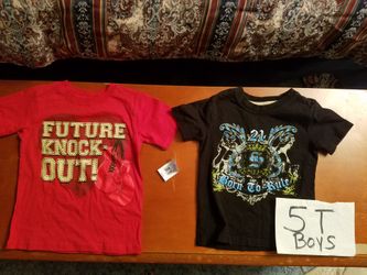 Boys shirts 5T