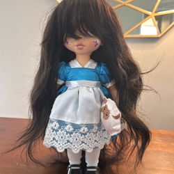 Natural Black Wig With Bangs 
