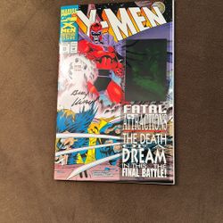 X-Men Vol. 1  #25 1993  w / Signed C.O.A  Hologram Cover  