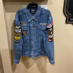 Harley Davidson Blue Jean Jacket