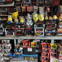 Diecast Cars, Trucks, Motorcycles. Hess Trucks. Action Figures and more. New Unopened 