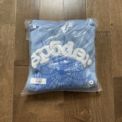 Baby Blue Spider Hoodie