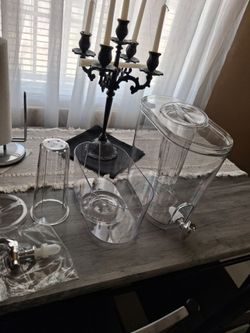 Water / Juice Container With Extra Parts ...