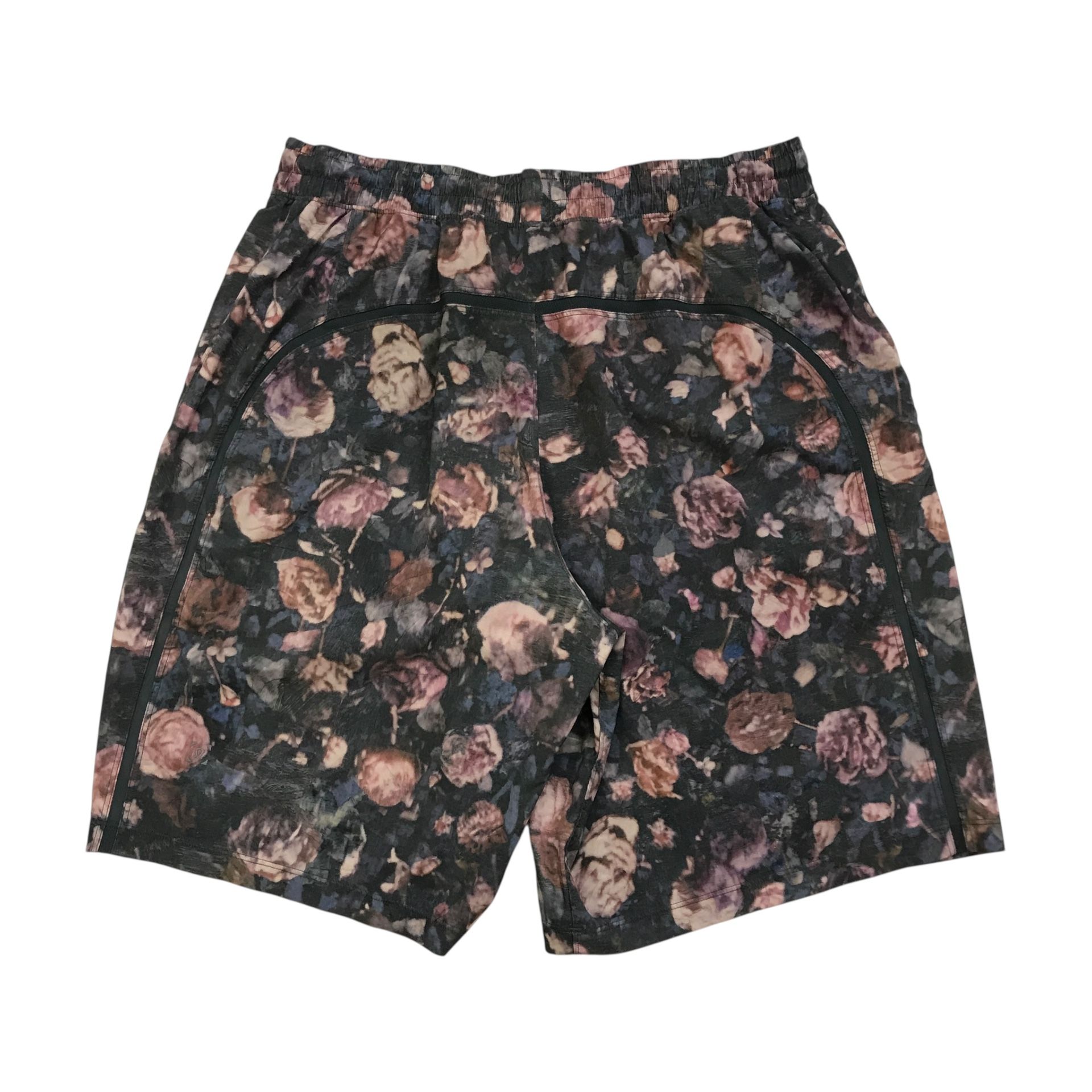 Lululemon Pace Breaker Shorts Medium M Mens 8” Inseam Lined Floral Gym Running