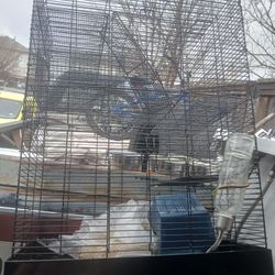 Large Multi Story Pet Cage 