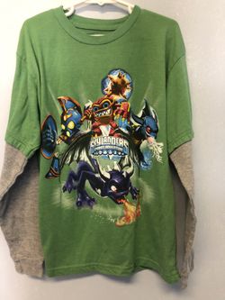 Skylanders Youth Long Sleeve Shirt- Size Small