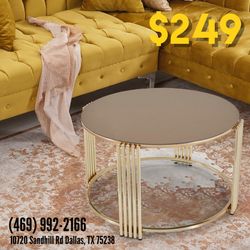 Nano Glass Coffee Table  - Delivery And Financing Available 