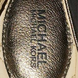One Time Worn Michael Kors Gold Slip In