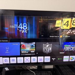 LG 55-Inch Class UQ7570 Series 4k Smart TV, Al-Powered 4K, Cloud Gaming (55UQ7570PUJ