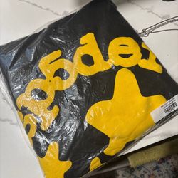 ONYX/YELLOW BELUGA HOODIE SIZE M