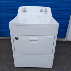 Whirlpool electric dryer supercapacity on good working condition ( Se habla español