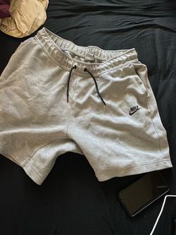 Nike tech grey shorts size m