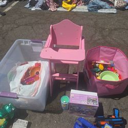 Baby High Chair Doll