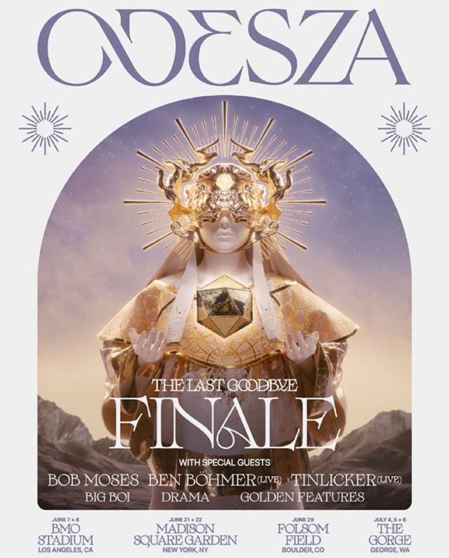 3 Day Odesza Finale Tickets