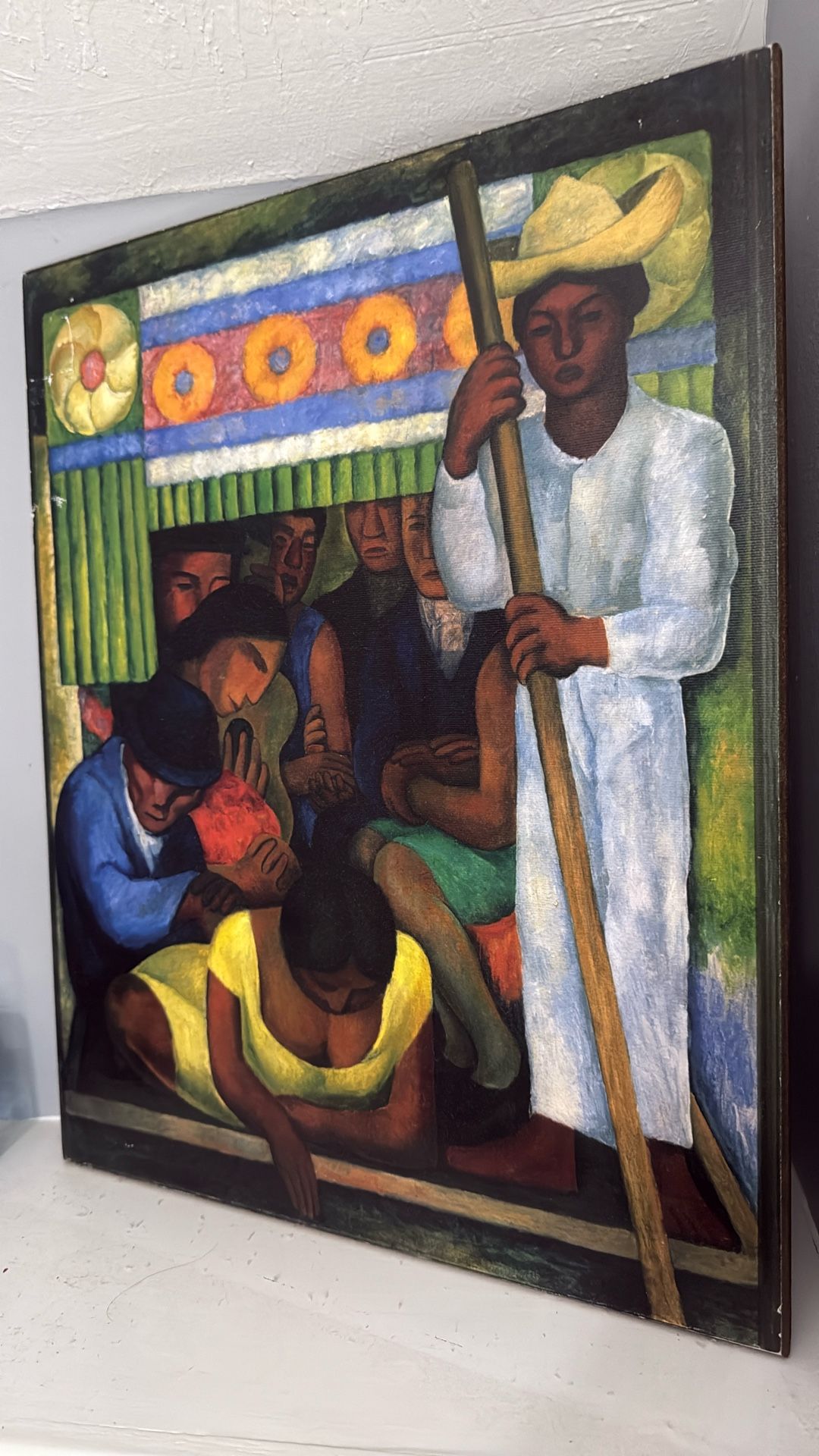 The Flowered Canoe: Diego Rivera