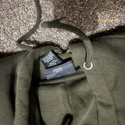 Green H&M blank zipup